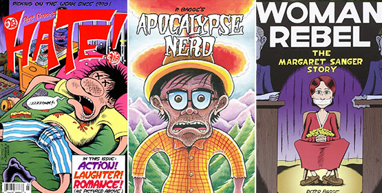 Peter Bagge at Jet City Comic Show 2018